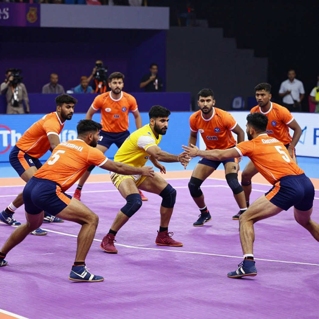 कॉमनवेल्थ कबड्डी चैम्पियनशिप 2026: पहले दिन की पॉइंट्स टेबल का असली गणित, और लवप्रीत बराड़ के 23 अंकों की कीमत